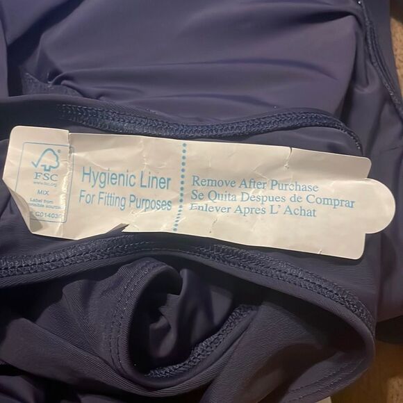 Andie Swim The Tulum One Piece Navy Size Large NWT - Picture 5 of 7